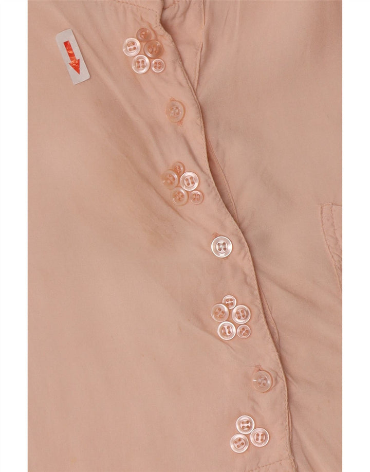 Temptation Damen-Blusenoberteil, UK-Größe 46, Größe L, rosa Viskose