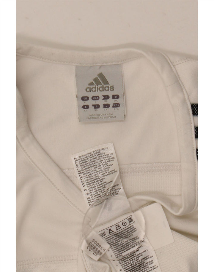 Adidas Herren Climacool T-Shirt Top XL Weiß Polyester