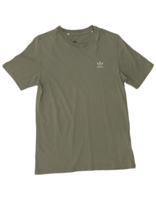 Adidas T-Shirt für Jungen, 12–13 Jahre, Khaki, Baumwolle