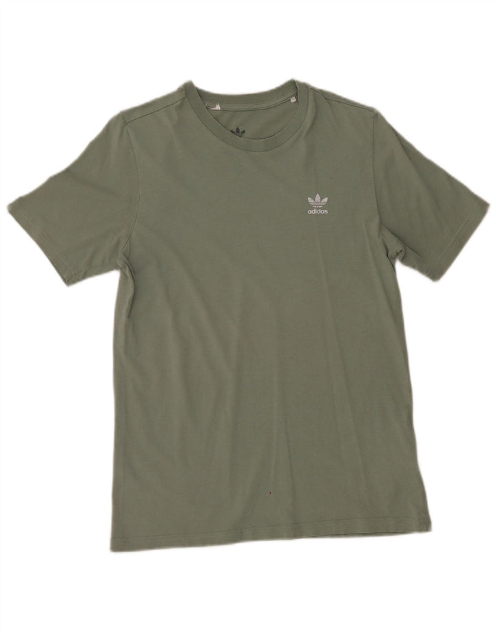 Adidas T-Shirt für Jungen, 12–13 Jahre, Khaki, Baumwolle