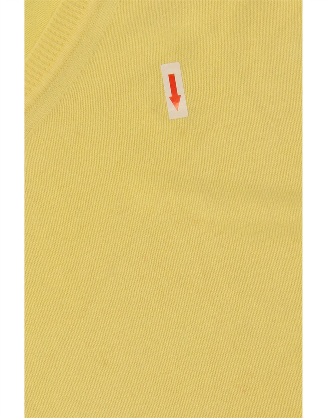 Zara Herren V-Ausschnitt Pullover Pullover XL Gelb