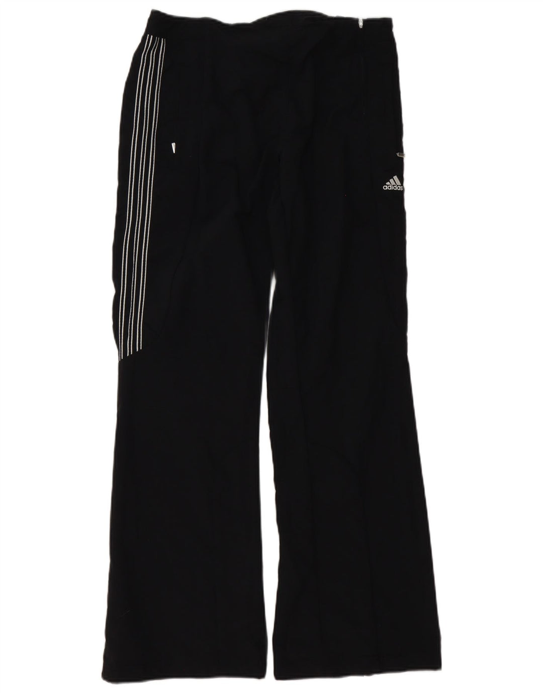 Adidas Damen Trainingshose UK 14 Medium Schwarz Polyester