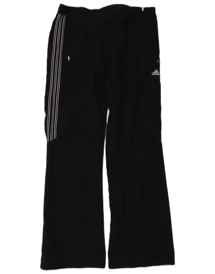 Adidas Damen Trainingshose UK 14 Medium Schwarz Polyester