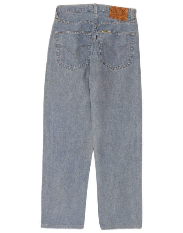 Spitfire Damen High Waist Tapered Jeans W26 L27 Blau