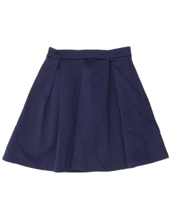 GUESS Damen A-Linienrock W28 Medium Marineblau Polyester