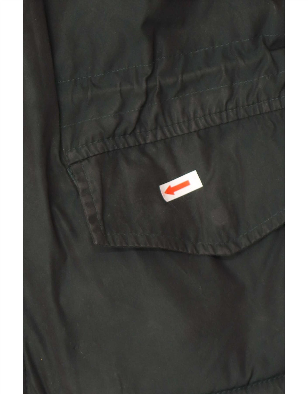 Aspesi Herren-Militärjacke UK 38 Mittelgrünes Colourblock-Polyester