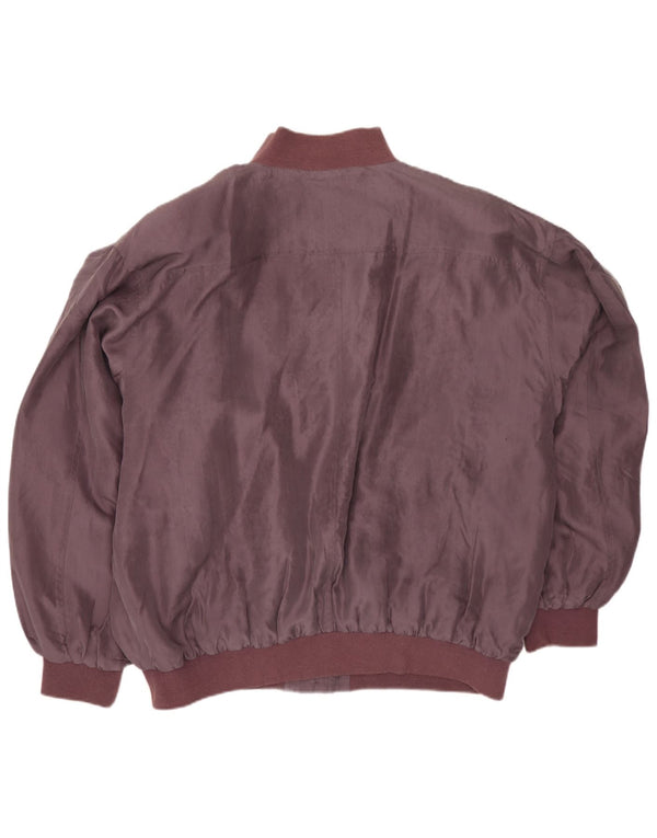 Neue, übergroße Bomberjacke für Damen von Fast, EU 44, XL, Lila