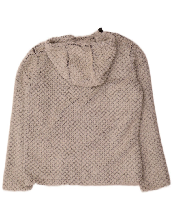 Brugi Damen Kapuzen-Fleecejacke UK 18 XL Grau