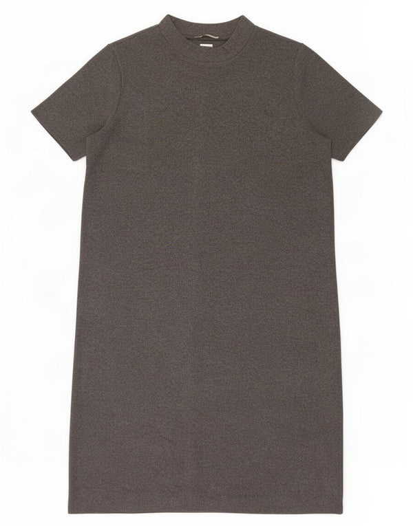 Zara Damen Trafaluc Pulloverkleid UK 16 Large Grau Polyester
