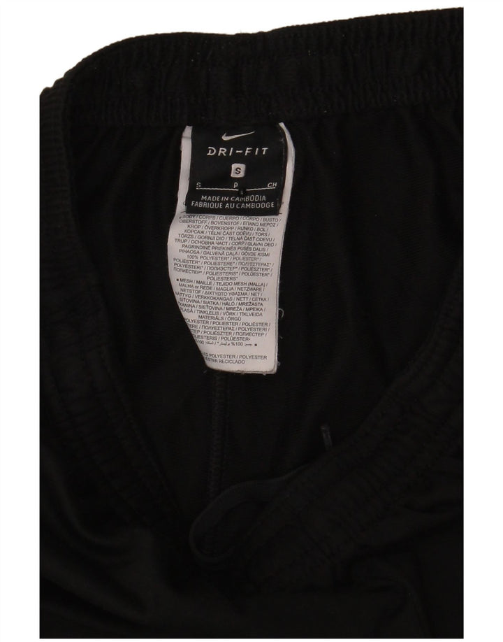 Nike Herren-Trainingshose, Größe S, Schwarz, Polyester