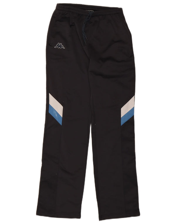 Kappa Herren-Trainingshose, Mittelschwarzes Farbblock-Polyester