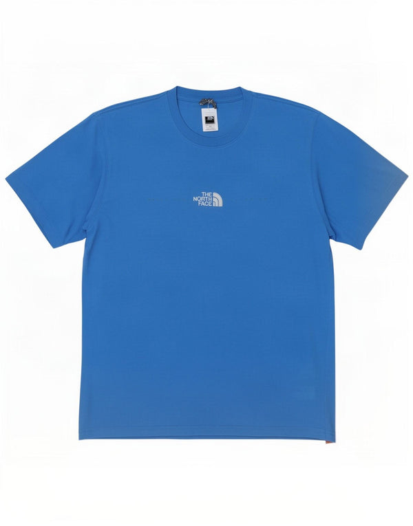 The North Face Herren T-Shirt Top Small Blau Baumwolle