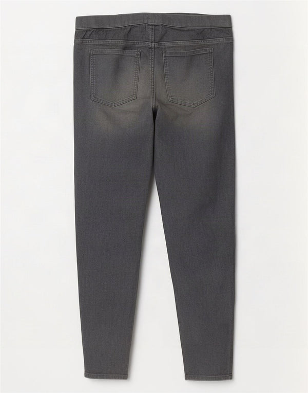 Marks & Spencer Damen Jegging-Jeans UK 20 2XL W38 L27 Graue Baumwolle