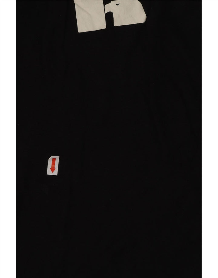 RUSSELL ATHLETIC Herren Grafik-Weste Top Small Schwarz Baumwolle