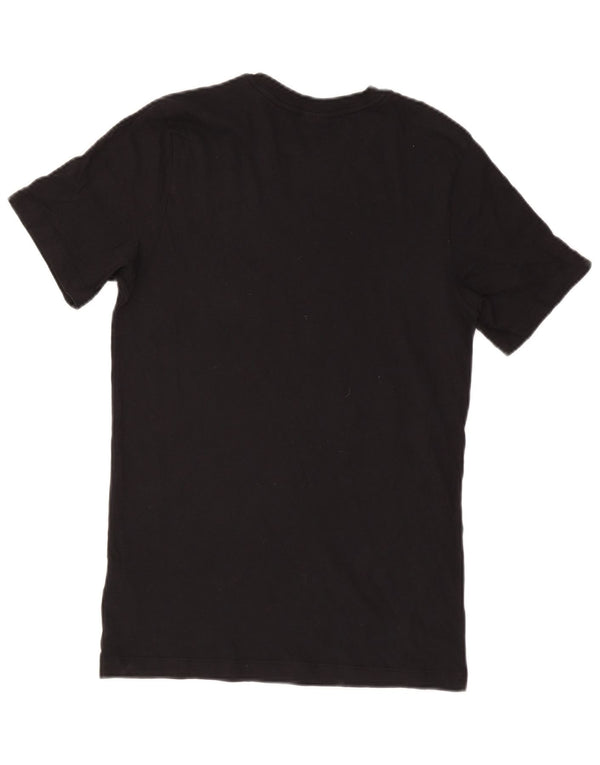 Nike Mens Graphic T-Shirt Top Small Black Cotton