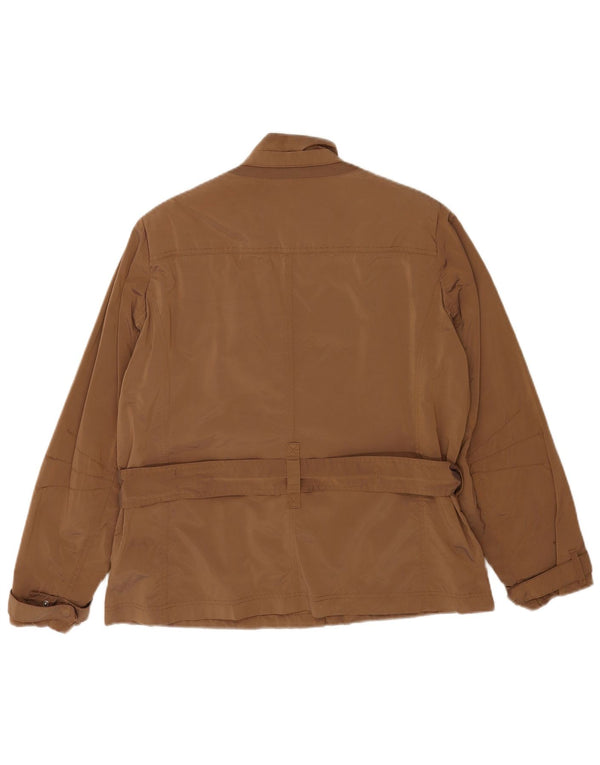 Geox Damen Respira Utility Jacke UK 18 XL Braun Polyester