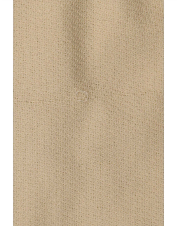 Andrea's Damen 5-Knopf-2-teiliges Rock-Set IT 46 Large W28 Beige Wolle