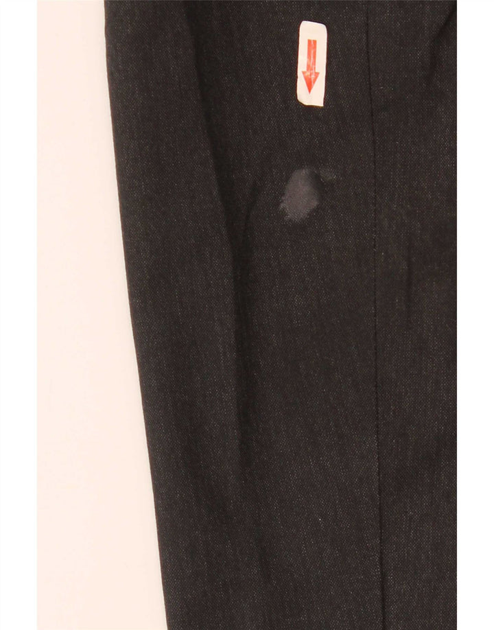 Marks & Spencer Herren-Blazer mit 2 Knöpfen, EU 48, mittelgraues Polyester