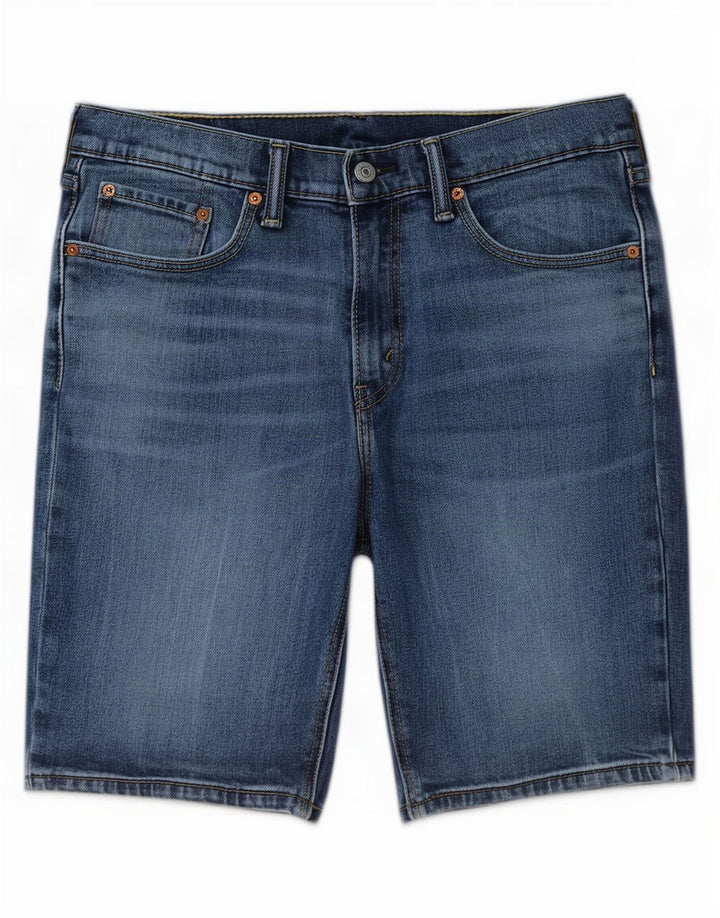 Levi's Herren 541 Denim Shorts W32 Große blaue Baumwolle