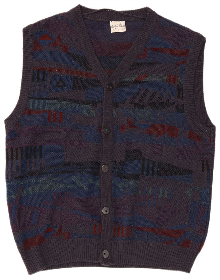Angelo Litrico Herren-Strickjacke IT 48/50 Medium Mehrfarbig