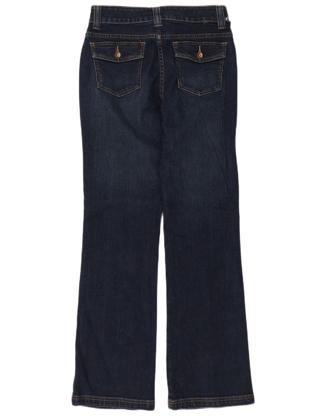 Lee Damen Bootcut-Jeans US 6 Medium W30 L32 Marineblaue Baumwolle