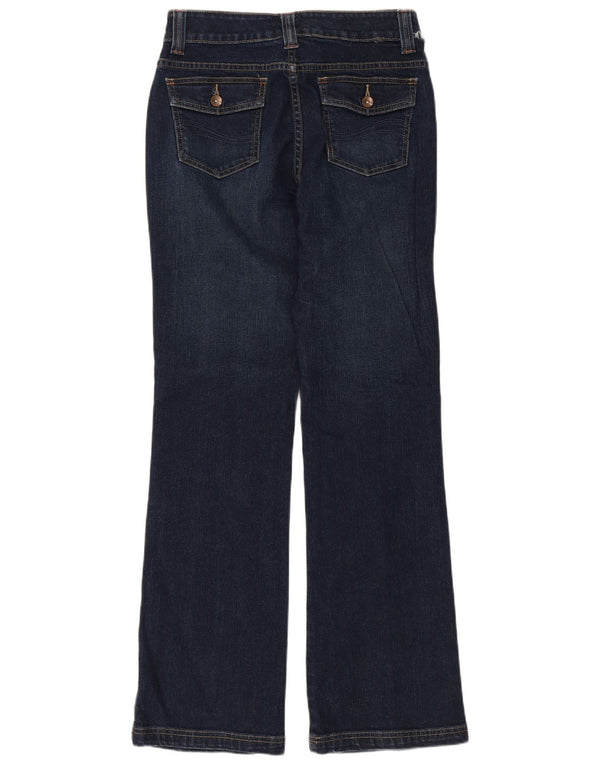 Lee Damen Bootcut-Jeans US 6 Medium W30 L32 Marineblaue Baumwolle