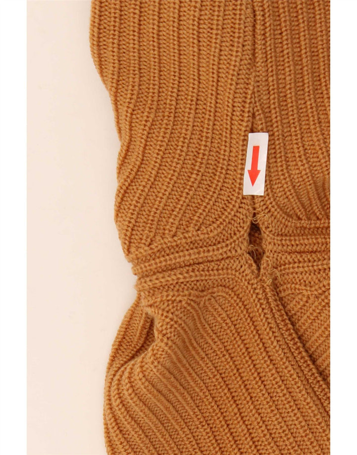 Joop Herren-Pullover mit Rundhalsausschnitt, IT 50, mittelbraune Wolle