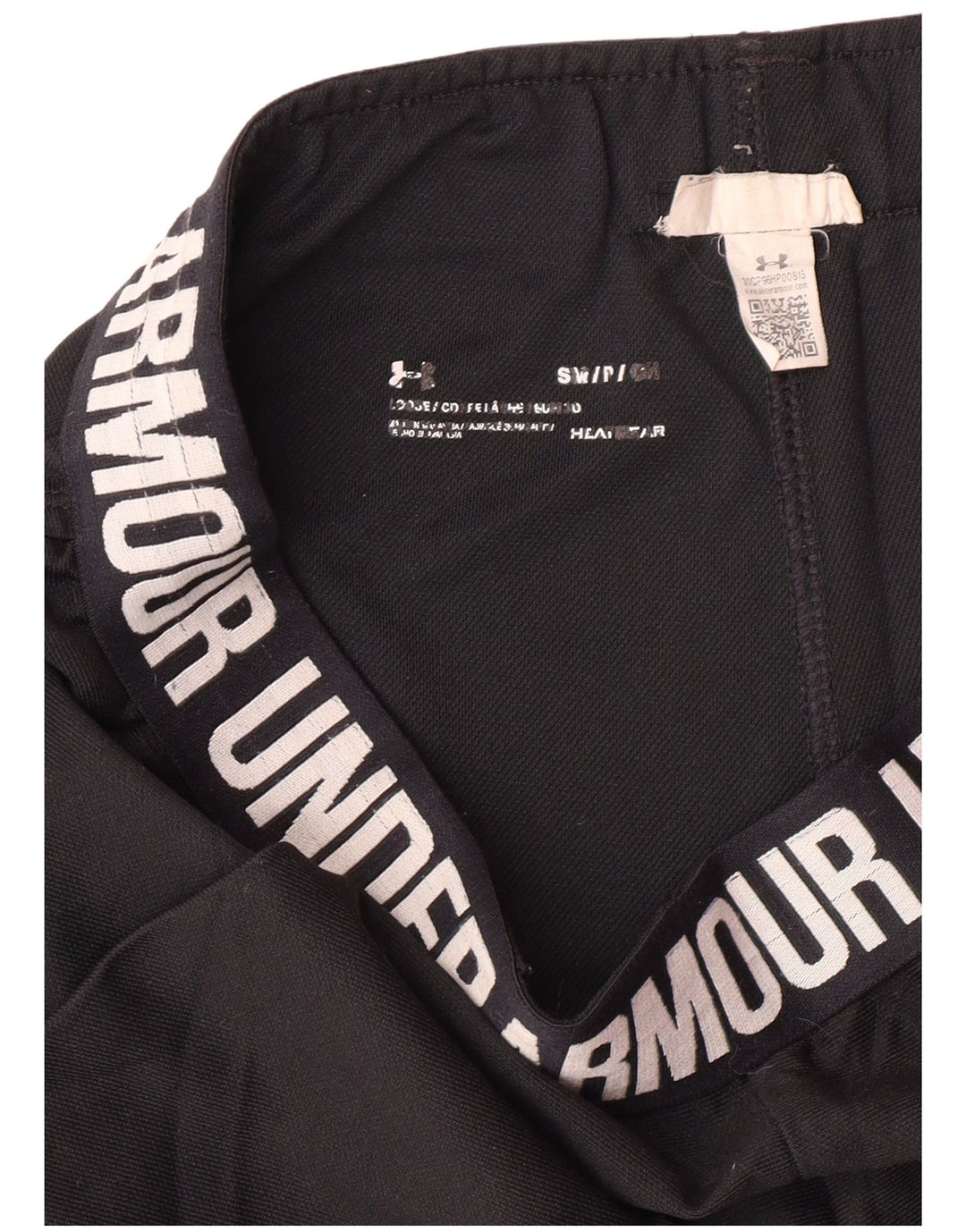 UNDER ARMOUR Damen Heat Gear Graphic Sportshorts UK 10 Small Schwarz