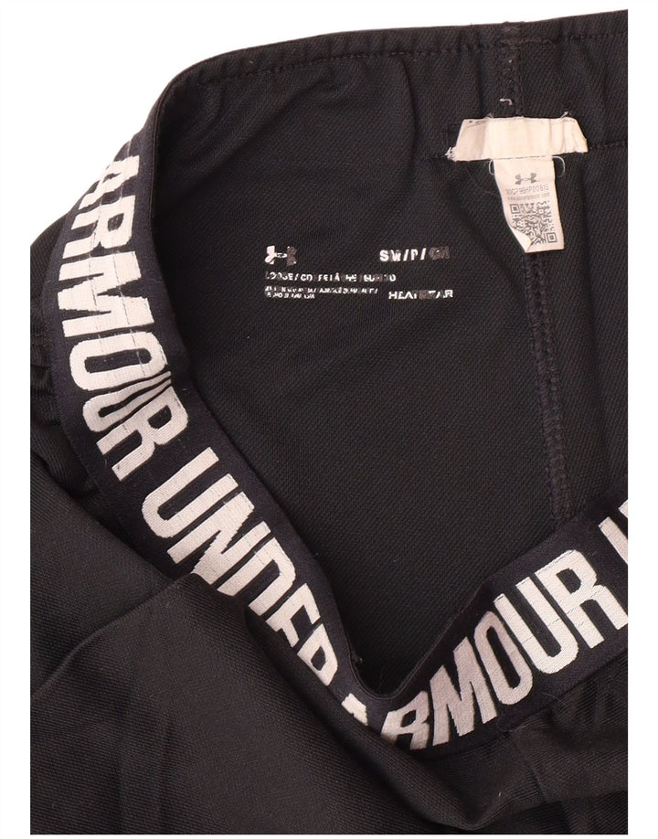 UNDER ARMOUR Damen Heat Gear Graphic Sportshorts UK 10 Small Schwarz