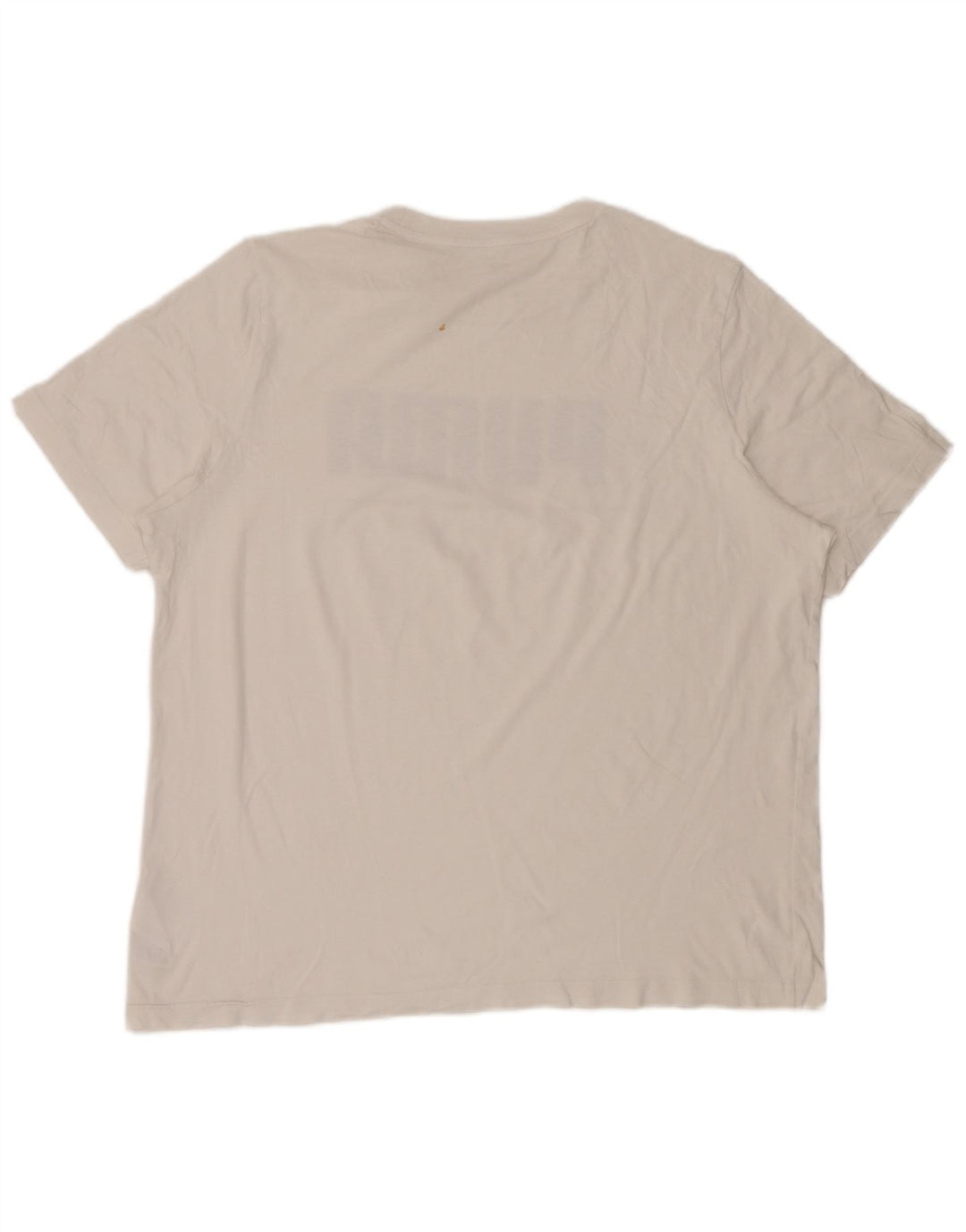Puma Herren Grafik T-Shirt Top XL Weiß Baumwolle