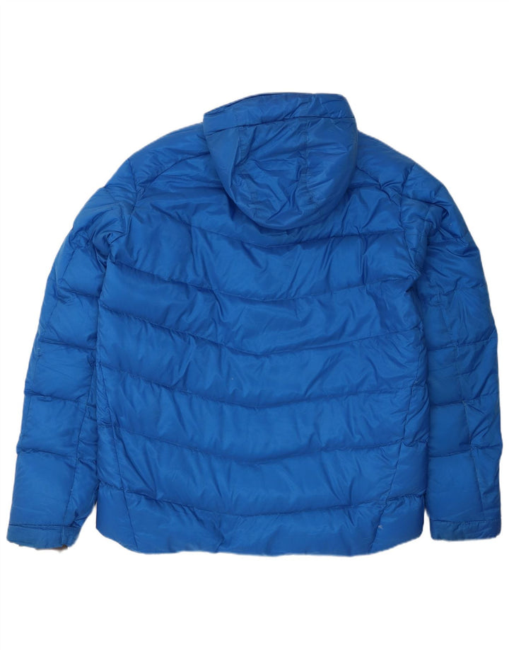 Jack Wolfskin Herren Kapuzenjacke, wattiert, UK 44/46 XL, Blau, Polyester