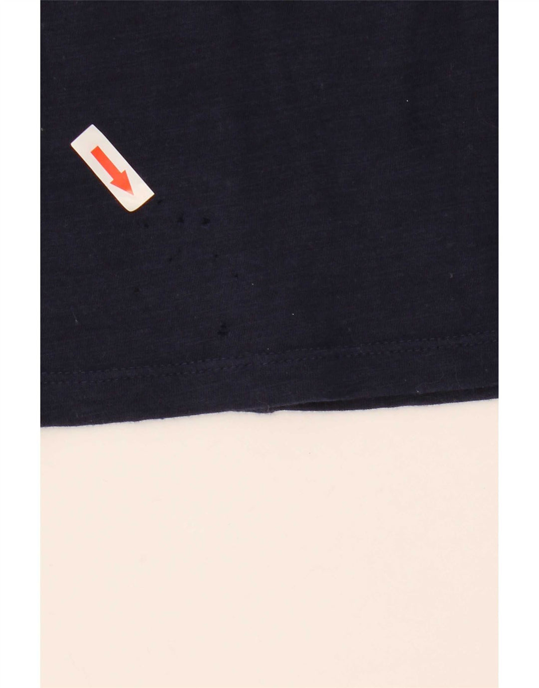 Gap Damen T-Shirt Top UK 12 Medium Marineblau Baumwolle