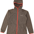 Columbia Damen-Kapuzenpullover mit Reißverschluss, Gr. 10, Größe S, grau geflecktes Polyester