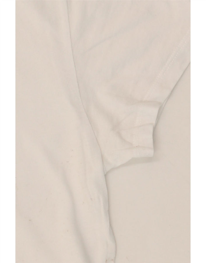 LEVI'S Mens Graphic T-Shirt Top Small White Cotton Logo Vintage Levi's and Second-Hand Levi's from Messina Hembry 