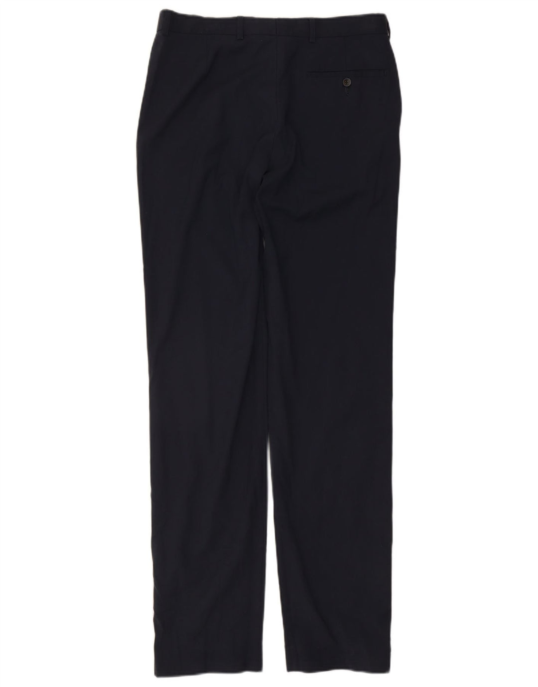 Marks & Spencer Maßgeschneiderte, gerade Anzughose für Herren, W32, L35, Marineblau
