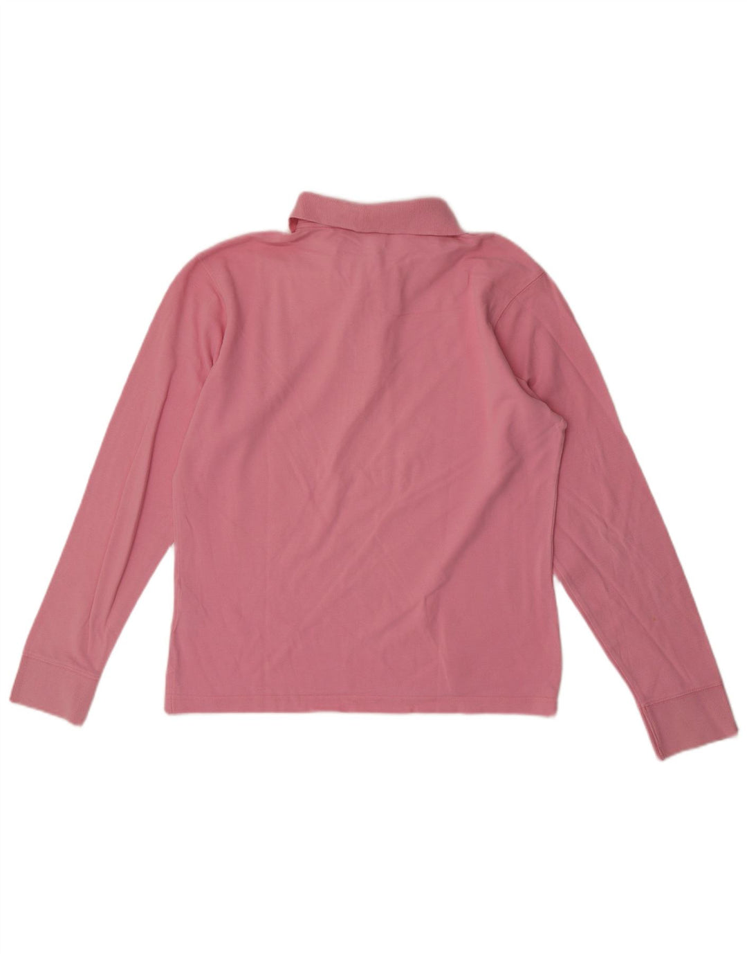 North Sails Herren-Langarm-Poloshirt, groß, rosa, Baumwolle