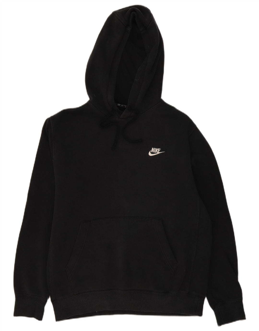 NIKE Herren-Kapuzenpullover, mittelschwarz, Baumwolle