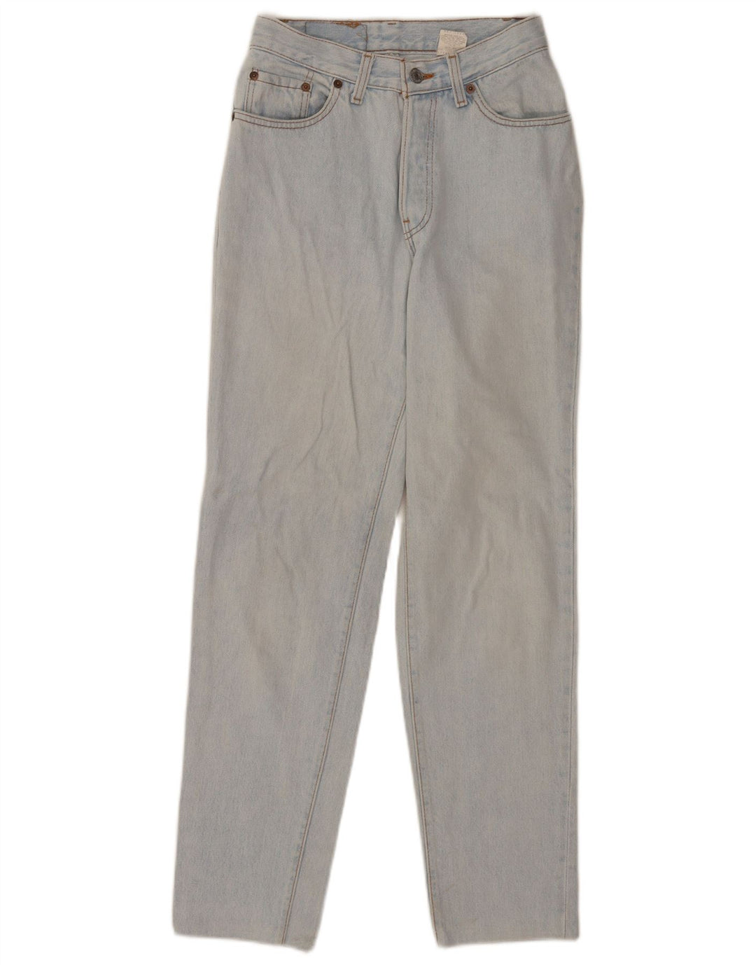 Levi's Damen Tapered Jeans US 5 Small W28 L29 Blaue Baumwolle