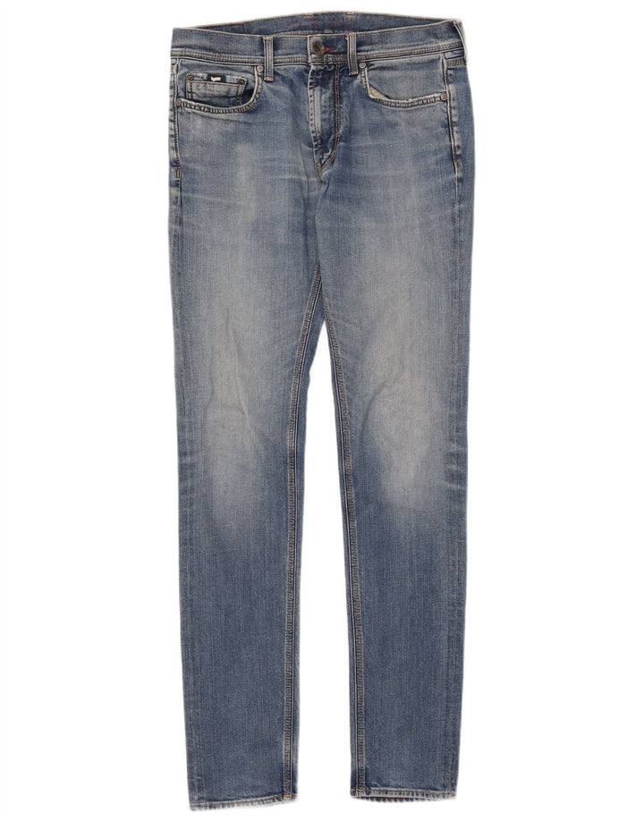 Gas Damen Slim Jeans W31 L34 Blaue Baumwolle