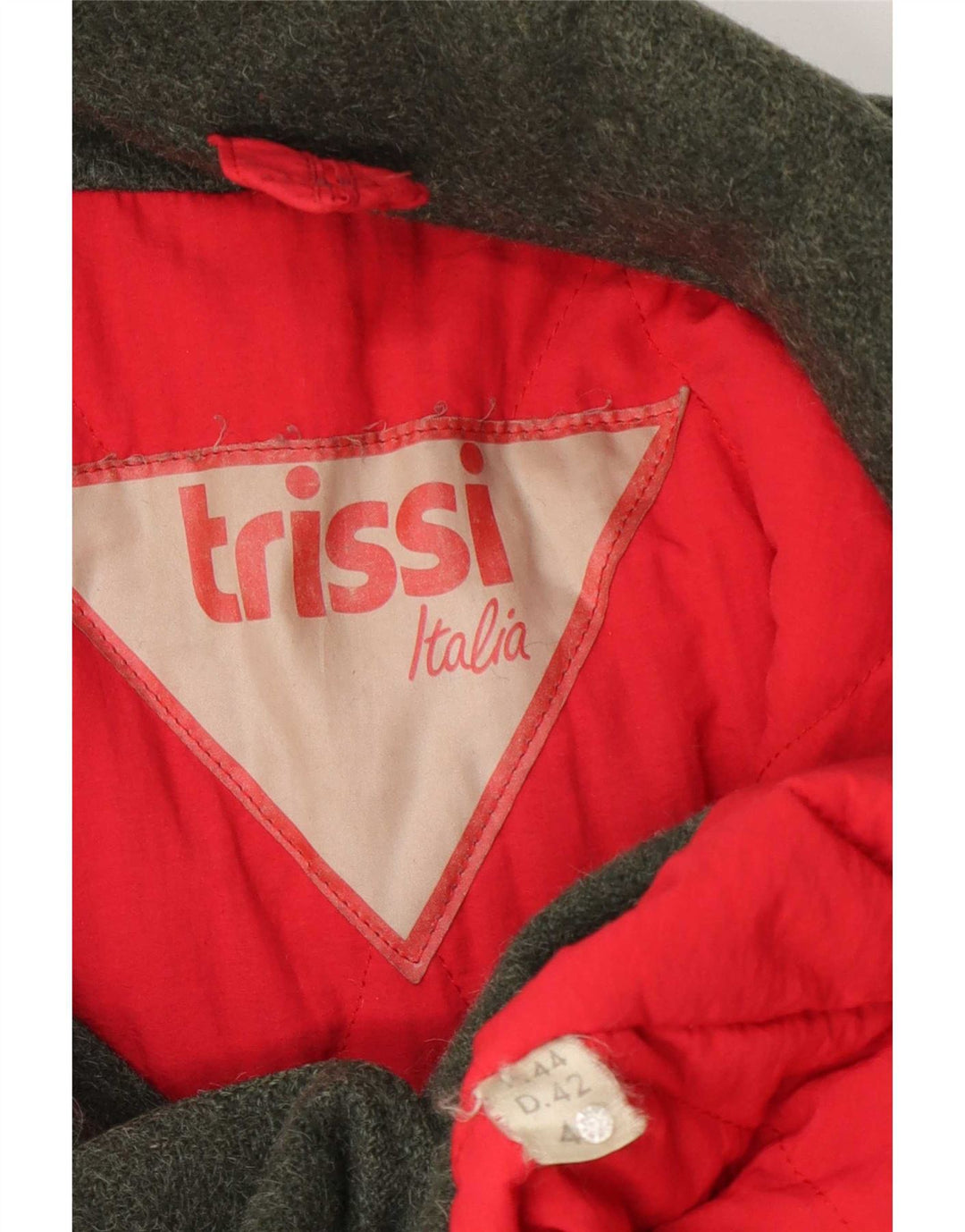 Trissi Herrenmantel IT 44 XS Grün