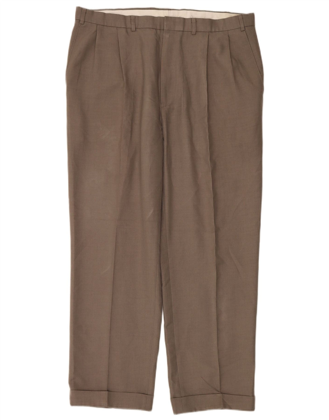 Marks & Spencer Herren St. Michael Pegged Freizeithose W38 L29 Braun
