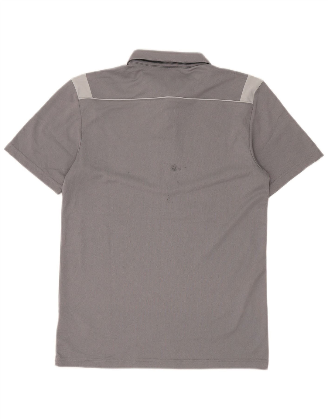 Adidas Herren Climalite Poloshirt Small Grau Colourblock Polyester