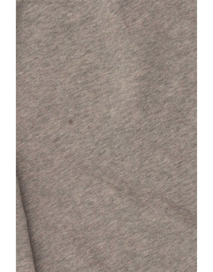Nike Herren-Sweatshirt mit Grafik, klein, grau gefleckte Baumwolle