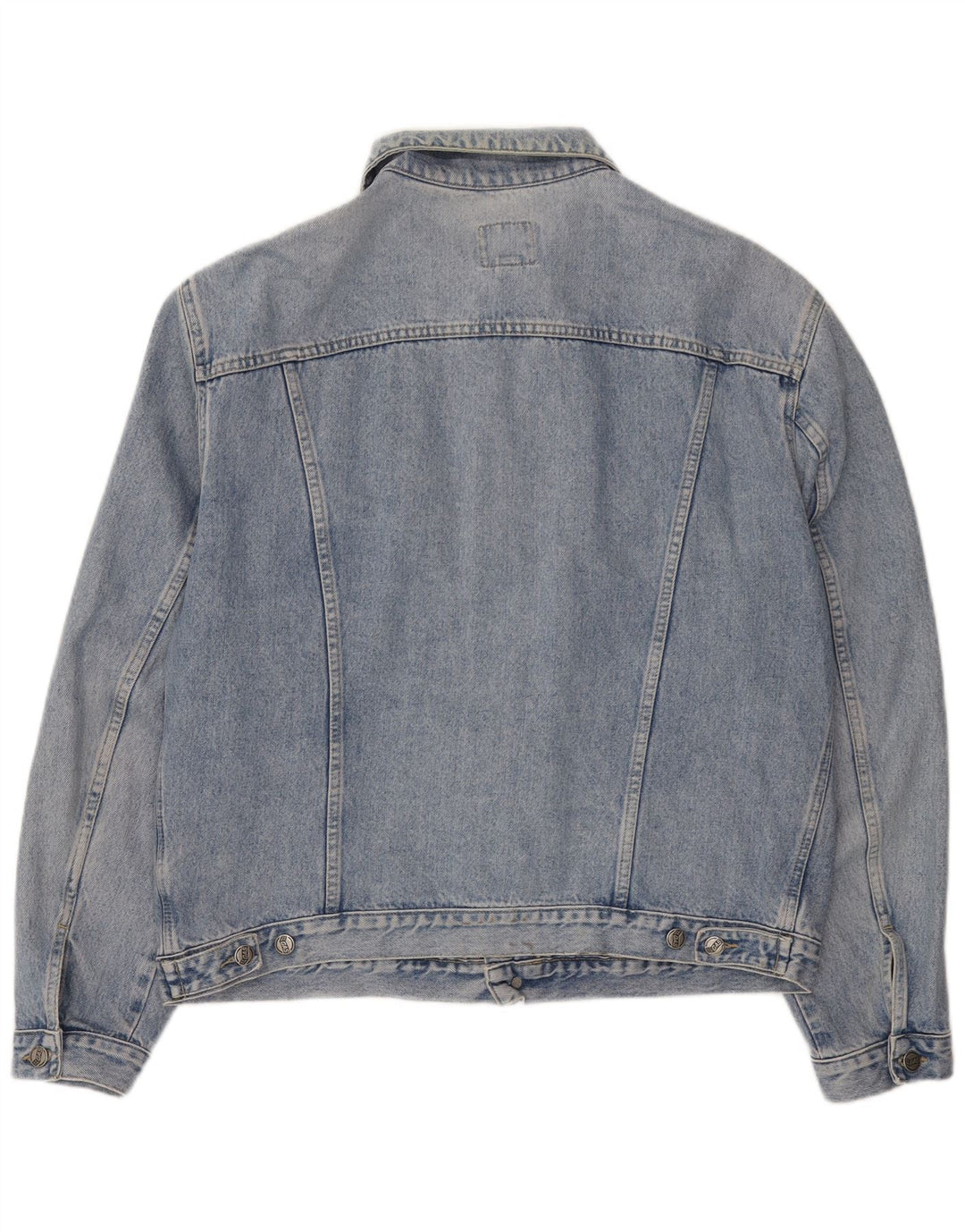 Gas Herren Jeansjacke 2XL Blaue Baumwolle
