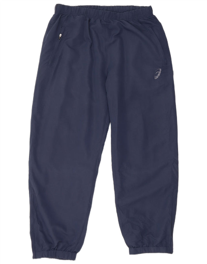 ASICS Herren-Trainingshose, Jogginghose, XL, Marineblau, Polyester