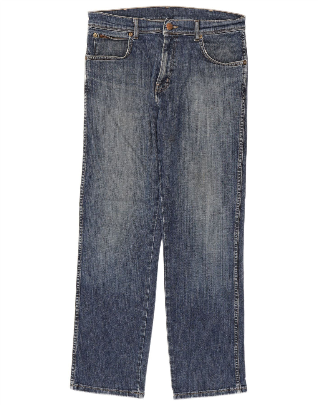 Wrangler Herren Straight Jeans W32 L30 Blau