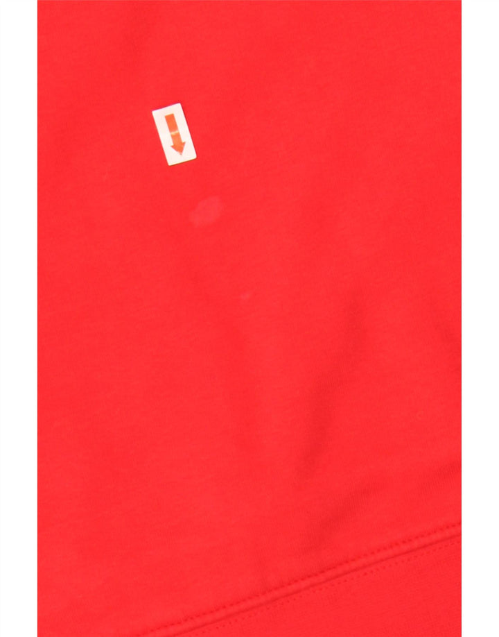 Champion Herren-Kapuzenpullover mit Grafik, Größe L, Rot