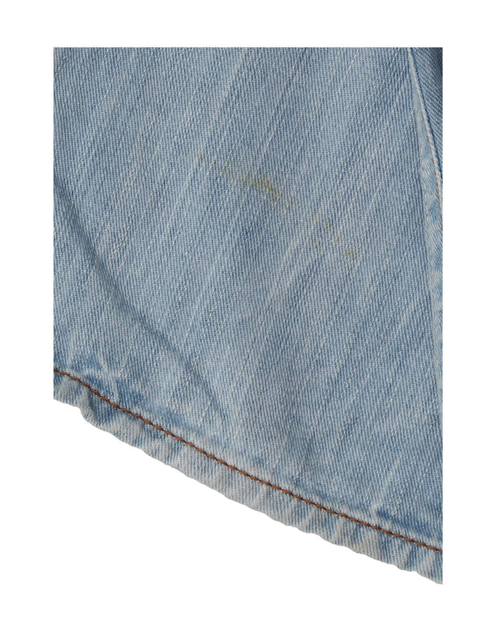 GAS Womens Straight Jeans W32 L32 Blue Cotton Vintage Gas and Second-Hand Gas from Messina Hembry 