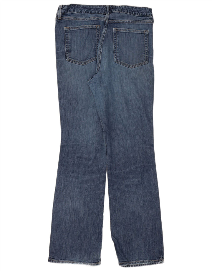 Klassische Bootcut-Jeans für Damen von Eddie Bauer, EU 12, Größe L, W32, L31, Blau, Baumwolle