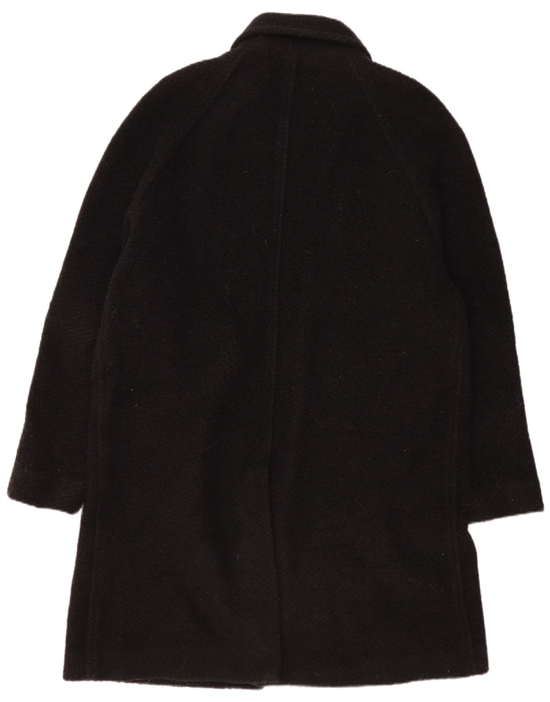 Zara Herrenmantel UK 40 Große schwarze Wolle